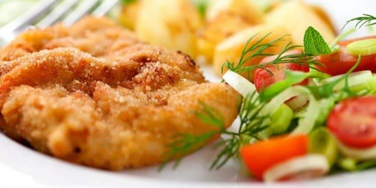 kotlet schabowy w barze mlecznym