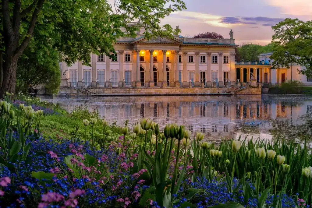 Łazienki Królewskie w Warszawie - Royal Baths Park