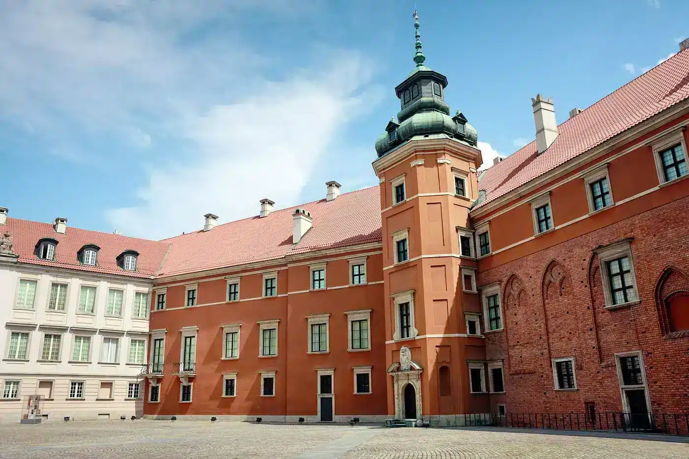 Zamek Królewski w Warszawie - dziedziniec