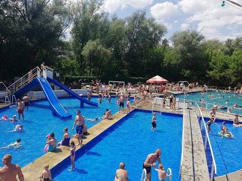 Basen odkryty Warszawa Wał Miedzeszyński
