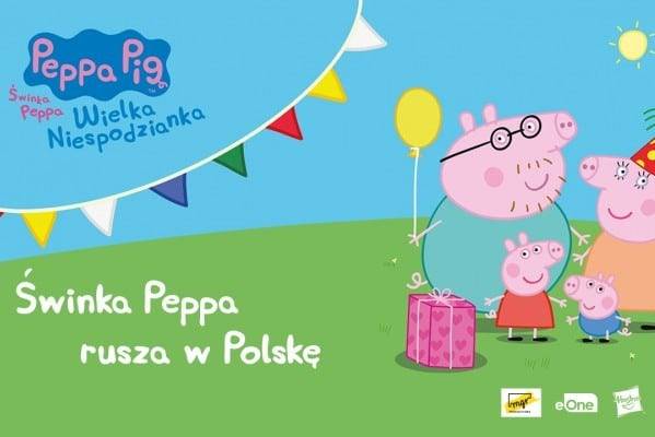Świnka Peppa – Wielka Niespodzianka na żywo w Warszawie świnka peppa na żywo w warszawie