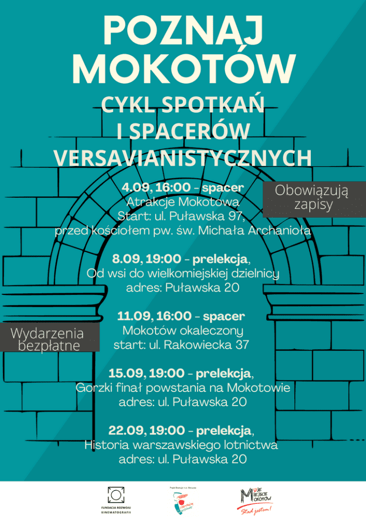Bezpłatne spacery varsavianistyczne