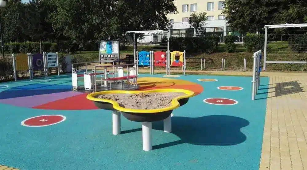 Ogród sensoryczny w Parku Bródnowskim