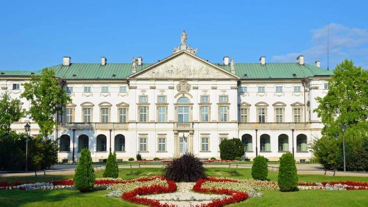 Ogród Krasińskich - Biblioteka Narodowa