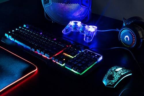 podświetlenie RGB w komputerze