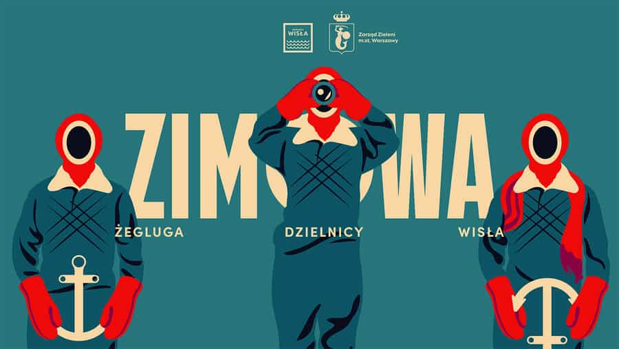 Zimowa żegluga Dzielnicy Wisła – świąteczne rejsy widokowe wydarzenia warszawa zimowa żegluga