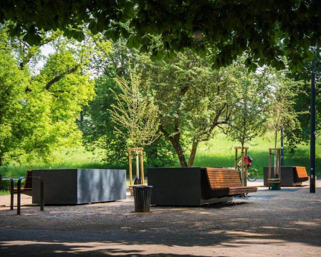 Park Praski w Warszawie po remoncie