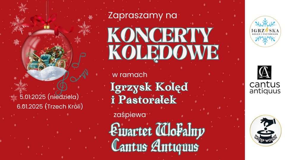 Koncert Kolędowy Cantus Antiquus – Igrzyska Kolęd i Pastorałek wydarzenia warszawa - koncerty kolęd
