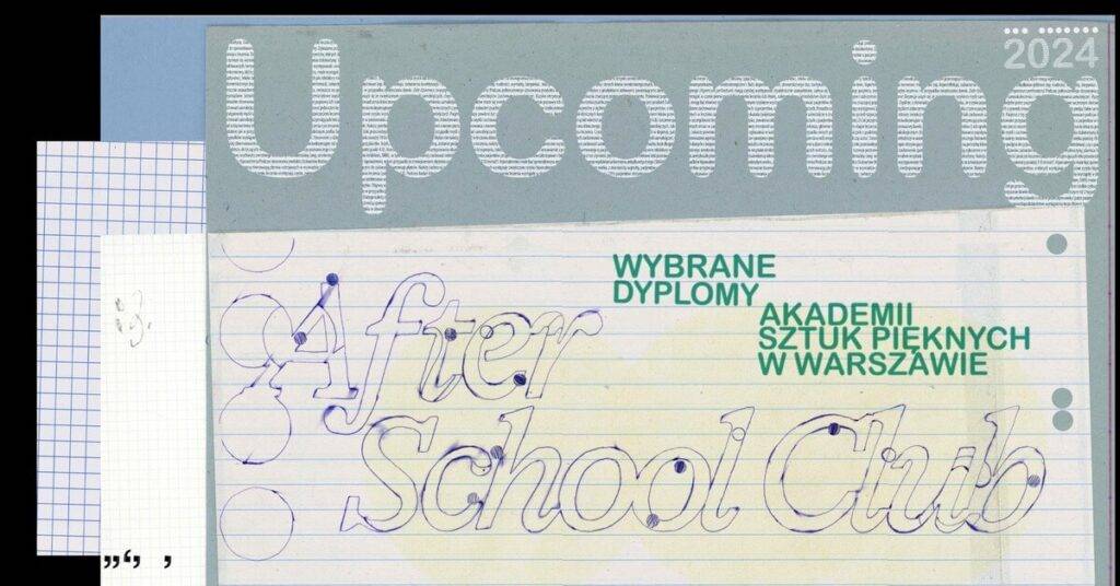 UpComing 2024. Wybrane Dyplomy Akademii Sztuk Pięknych w Warszawie wydarzenia warszawa - wystawa upcoming