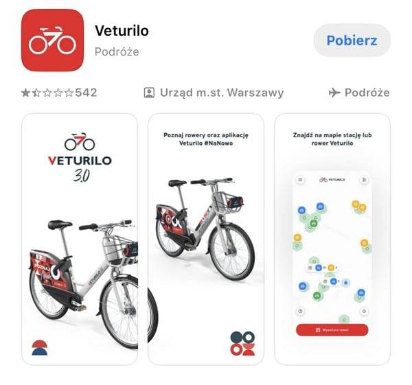 Aplikacja Veturilo