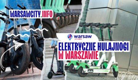 Elektryczne hulajnogi w Warszawie
