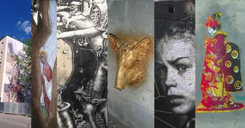 Street-art i murale Nowej Pragi (największa galeria Warszawy!) w Noc Muzeów nie było tego widać Spacery po Warszawie - Warszawa - Praga-Północ