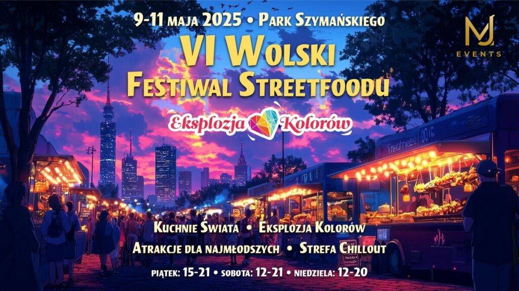 VI Wolski Festiwal Streetfoodu x Eksplozja Kolorów wydarzenia Warszawa - Festiwal Streetfoodu