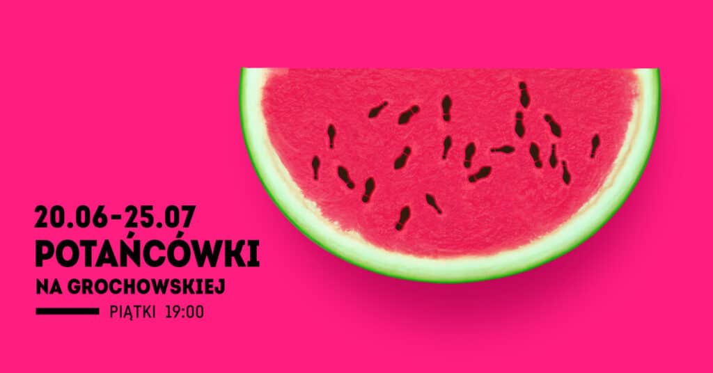 Kolejny sezon letnich potańcówek na Grochowskiej 20 czerwca – 25 lipca 2025 Potancowki25 - wydarzenia Warszawa
