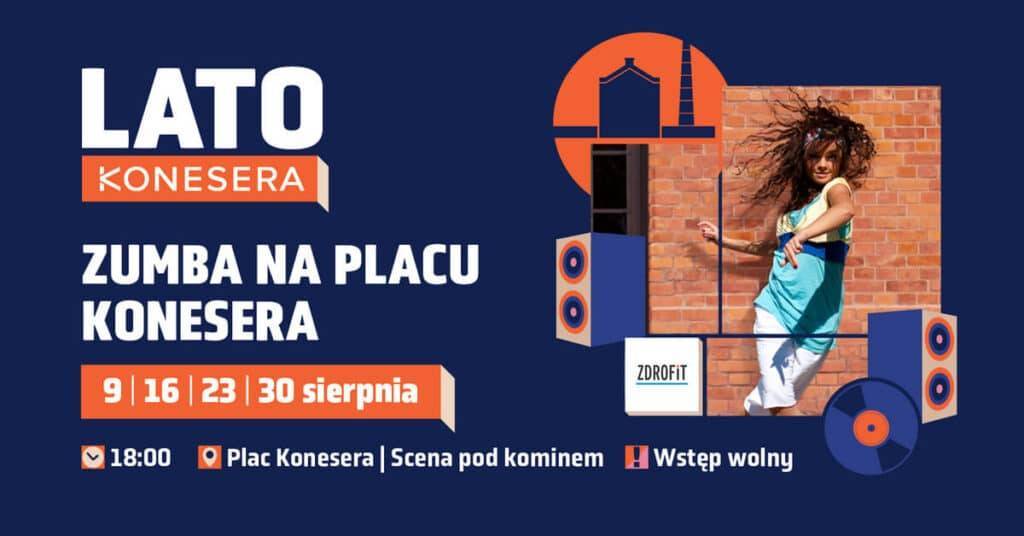Bezpłatna Zumba na Placu Konesera