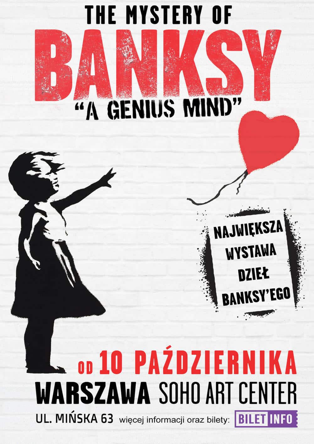 Banksy w Warszawie - The Mystery of BANKSY – A Genius Mind 2025