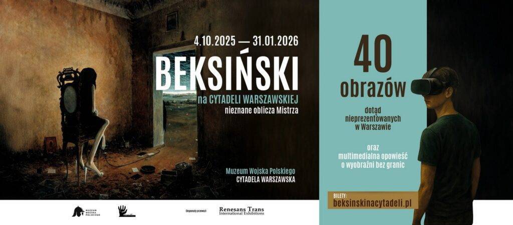 Beksiński na Cytadeli Warszawskiej 2025/26 – ponad 50 dzieł Beksiński na Cytadeli Warszawskiej - wydarzenia Warszawa