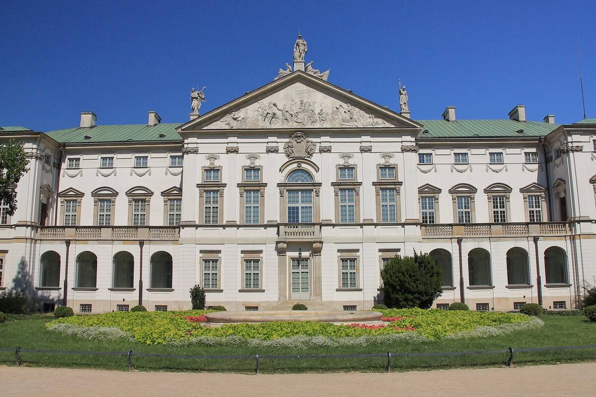 Pałacem Rzeczypospolitej - Pałac Krasińskich w Warszawie