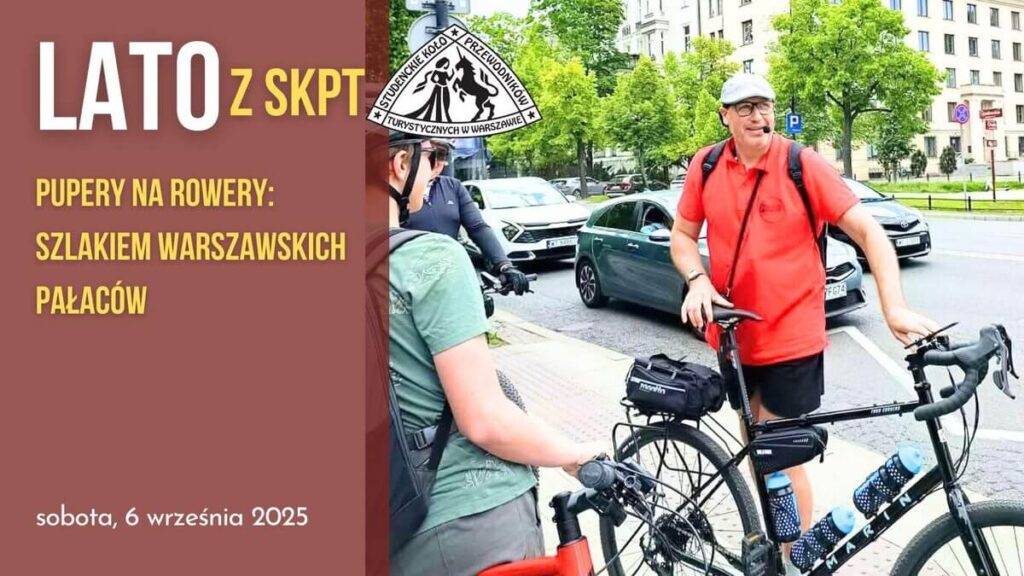 Pupery na rowery – szlakiem warszawskich pałaców Pupery na rowery - szlakiem warszawskich pałaców - wydarzenia Warszawa