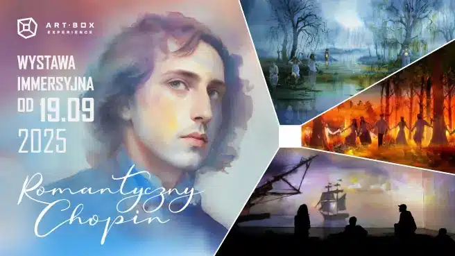 Romantyczny Chopin - Wystawa Immersyjna - wydarzenia Warszawa
