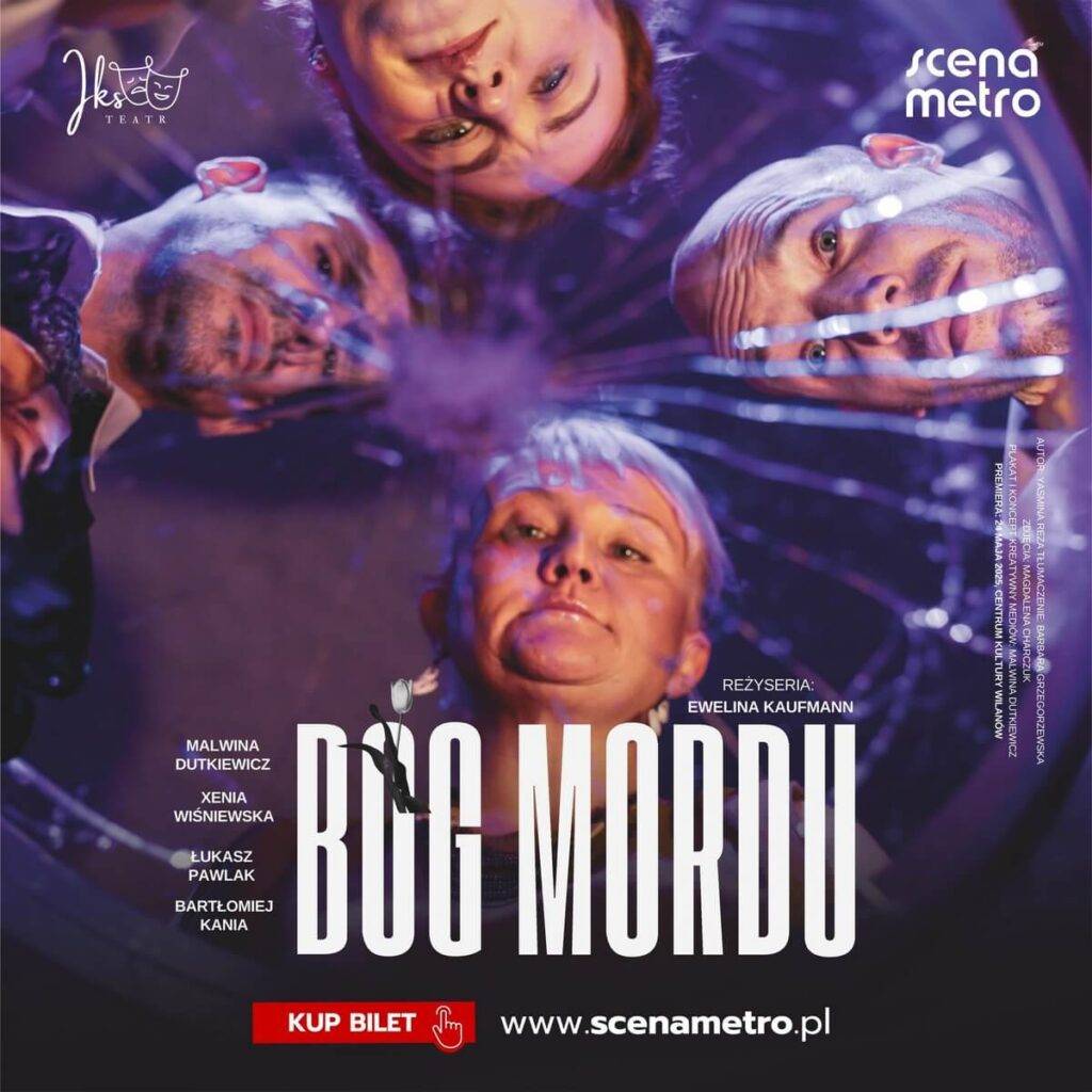 Spektakl Bóg Mordu w Scena Metro - wydarzenia Warszawa
