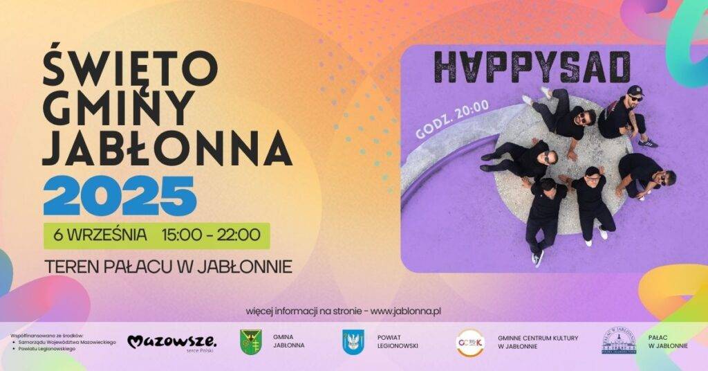 Święto Gminy Jabłonna 2025 - program wydarzeń