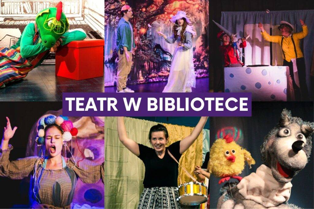 Teatr dla dzieci w Bibliotece na Mokotowie WRZESIEŃ 2025 - wydarzenia Warszawa