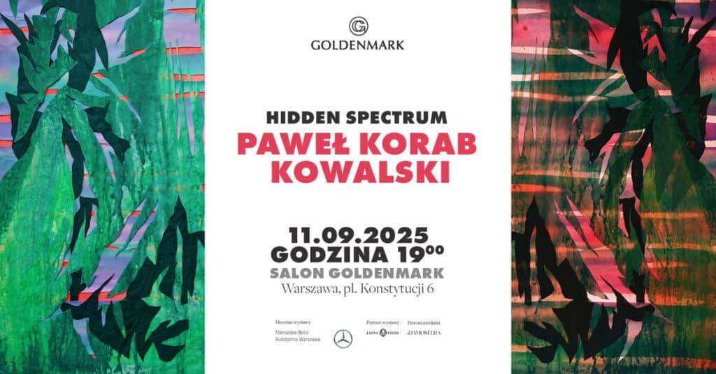 Wernisaż wystawy Pawła Korab Kowalskiego – Hidden Spectrum Wernisaż wystawy Pawła Korab Kowalskiego - Hidden Spectrum