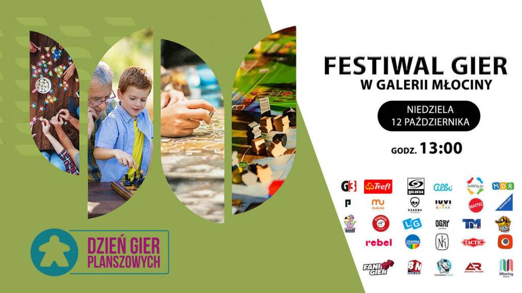 Warszawa: Festiwal Gier Planszowych w Galerii Młociny #69 Festiwal Gier Planszowych - wydarzenia Warszawa