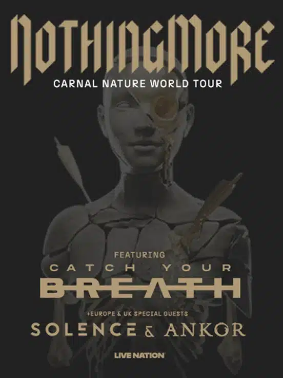 Koncert Warszawa: Nothing More – Progresja Koncert Nothing More - wydarzenia Warszawa