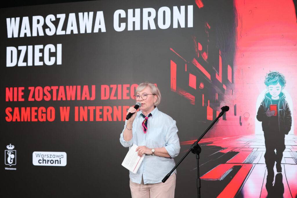 Warszawa chroni dzieci w sieci – nowa odsłona kampanii, fot. mst. Warszawa