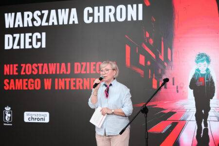 Warszawa chroni dzieci w sieci – nowa odsłona kampanii, fot. mst. Warszawa