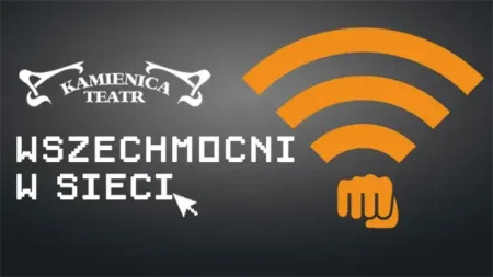 Spektakl "Wszechmocni w sieci" w Warszawie