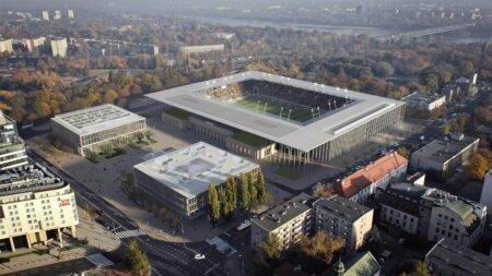 Nowe inwestycje sportowe w Warszawie – przetarg na halę na Nowej Skrze i projekt modernizacji Ośrodka Polonia Polonia Warszawa UM Warszawa
