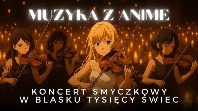 Koncert przy świecach – Muzyka z anime Koncert przy świecach - wydarzenia Warszawa