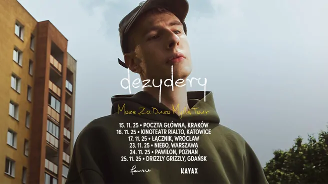 Koncert dezydery na żywo w Warszawie – 2025 Koncert dezydery - wydarzenia Warszawa