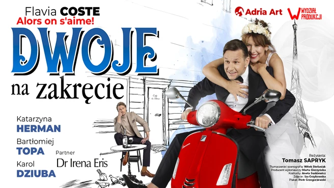 Dwoje na zakręcie – spektakl w Warszawie Dwoje na zakręcie – spektakl w Warszawie