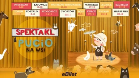 Pucio na wsi w Warszawie – spektakl dla dzieci