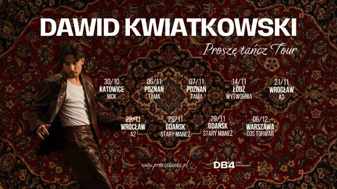 Dawid Kwiatkowski – Proszę tańcz Tour