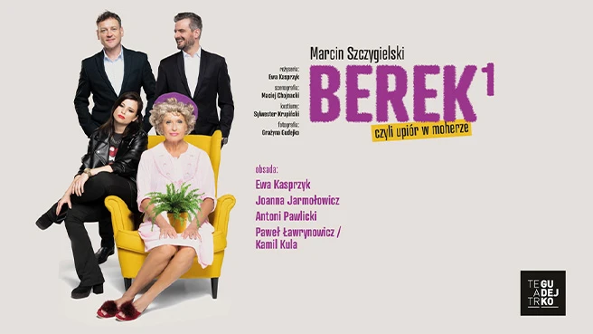 Berek, czyli upiór w moherze – spektakl Warszawa Berek, czyli upiór w moherze - wydarzenia Warszawa