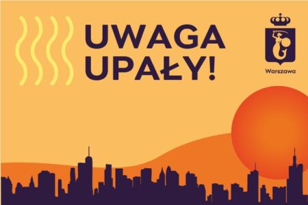 „Uwaga Upały!” kampania Warszawa