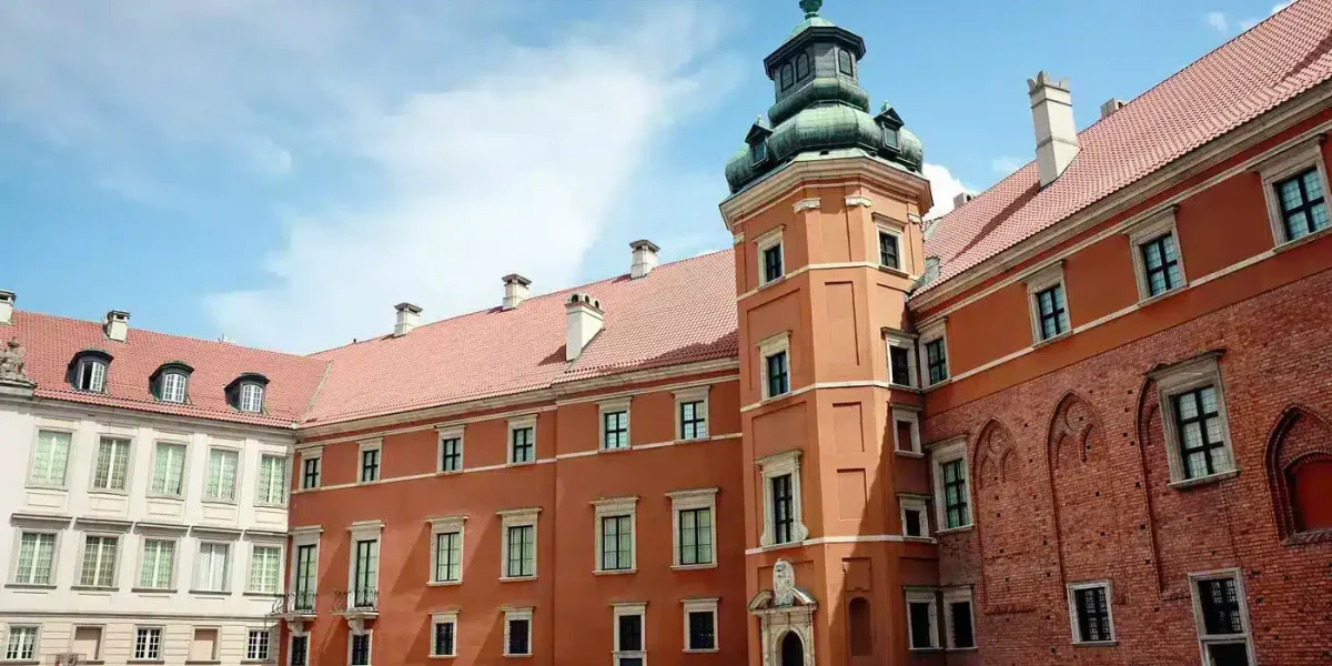Zamek Królewski w Warszawie - dziedziniec